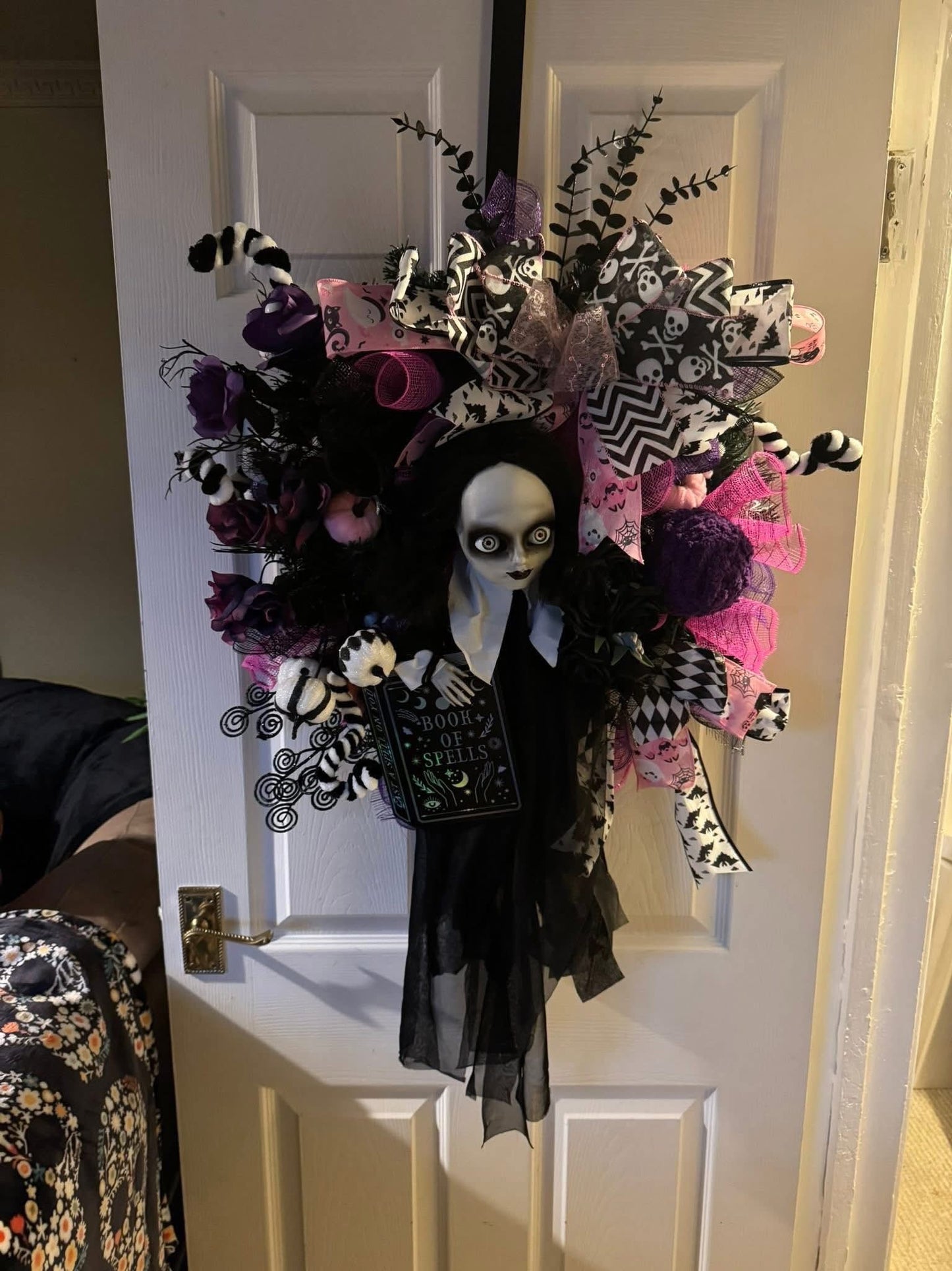 Wednesday Addams Wreath